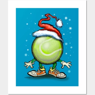 Tennis Christmas Posters and Art